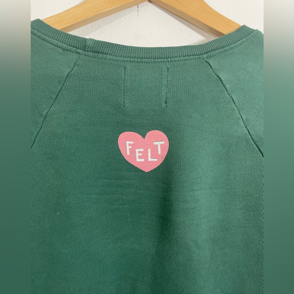 Anthropologie Back When Green Sweater - Picture 7 of 17